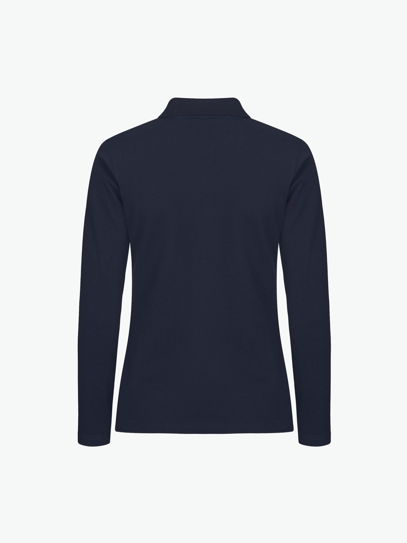 Clique Stretch Premium Polo Women L/S - Dark Navy Polo Dames Clique