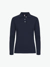 Clique Stretch Premium Polo Women L/S - Dark Navy Polo Dames Clique XS