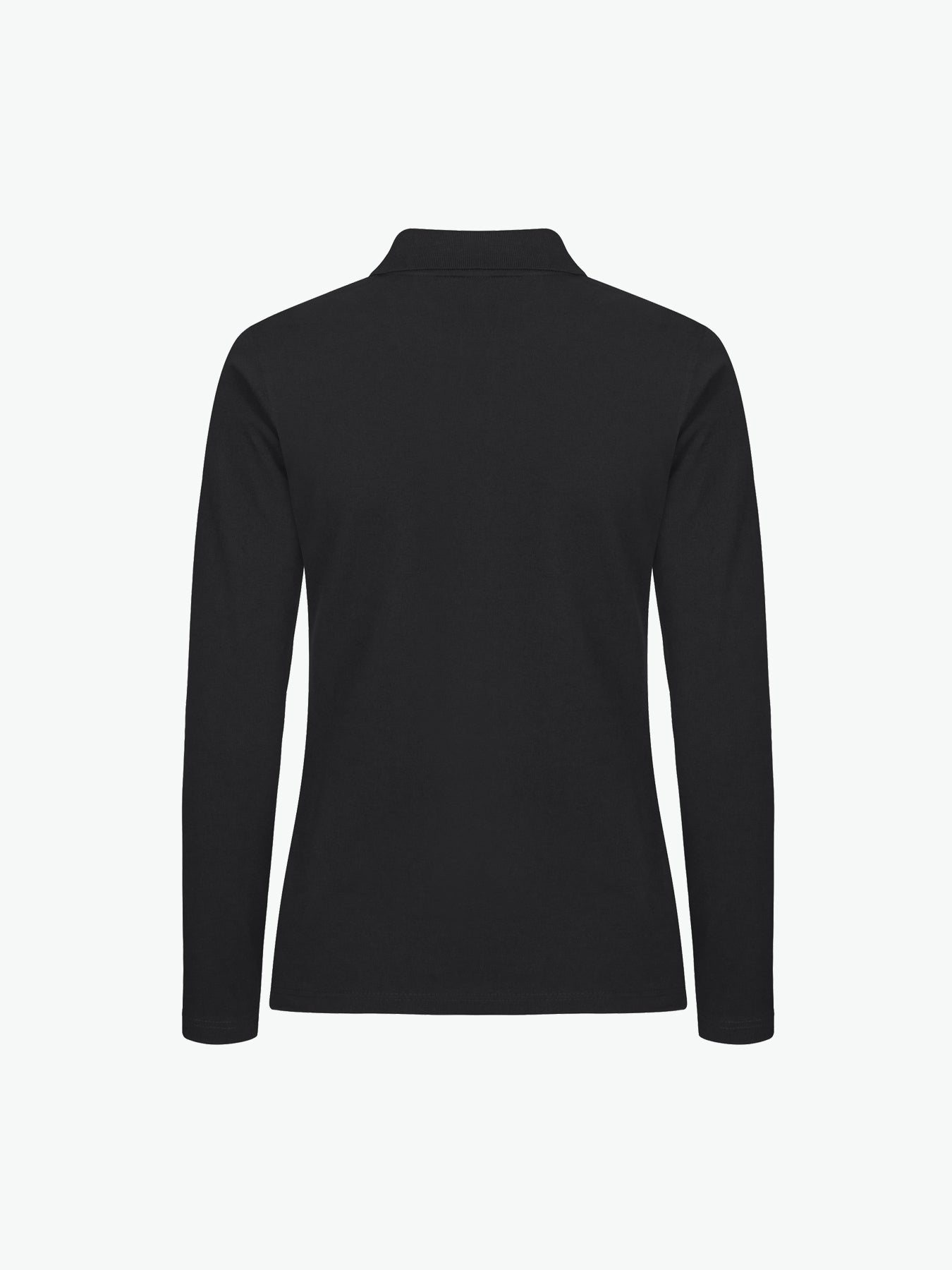 Clique Stretch Premium Polo Women L/S - Zwart Polo Dames Clique