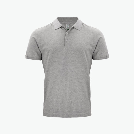 Clique Classic OC Polo - Grijsmelange Polo Clique XS