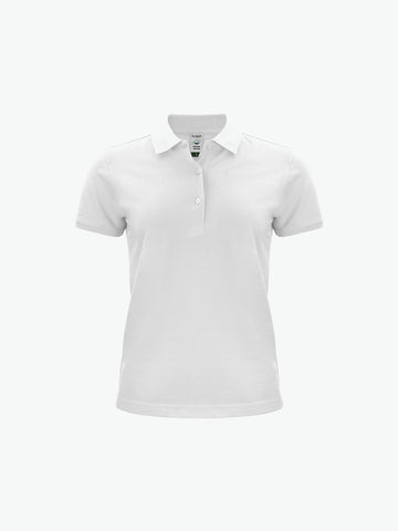 Clique Classic OC Polo Women - Wit Polo Dames Clique XS