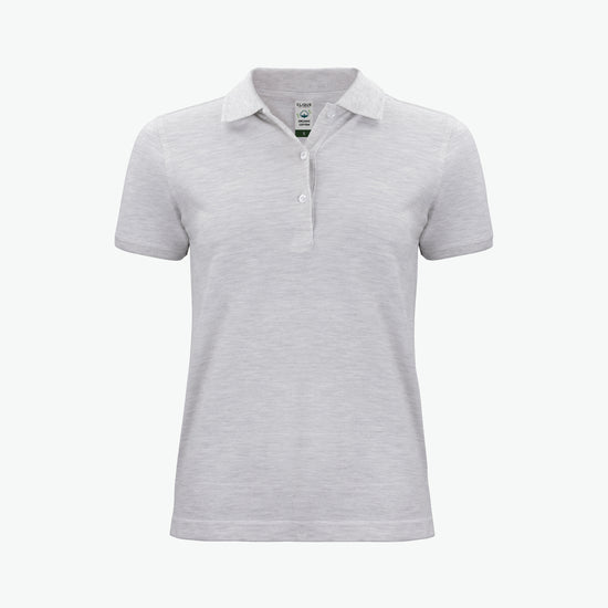 Clique Classic OC Polo Women - Nature Mel. Polo Dames Clique XS
