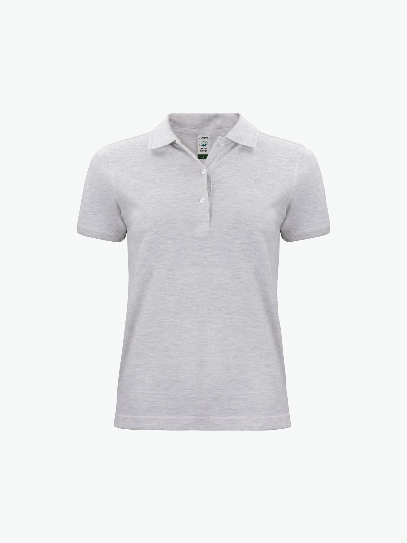 Clique Classic OC Polo Women - Nature Mel. Polo Dames Clique XS