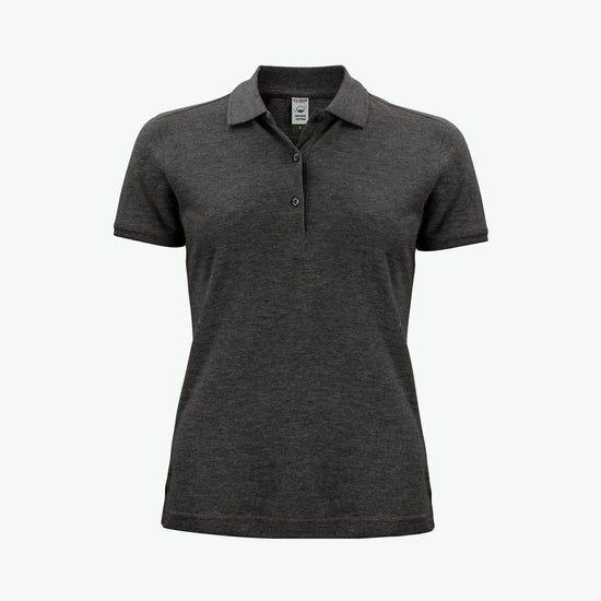 Clique Classic OC Polo Women - Antraciet Polo Dames Clique XS