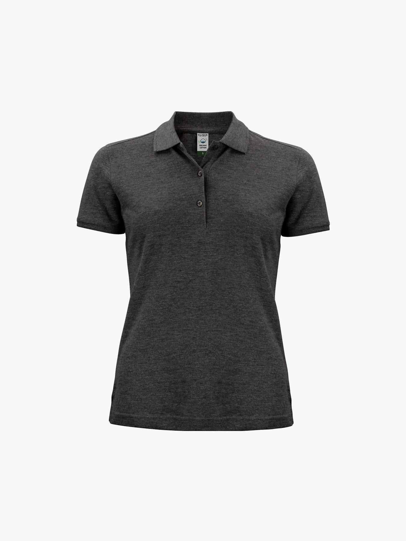 Clique Classic OC Polo Women - Antraciet Polo Dames Clique XS