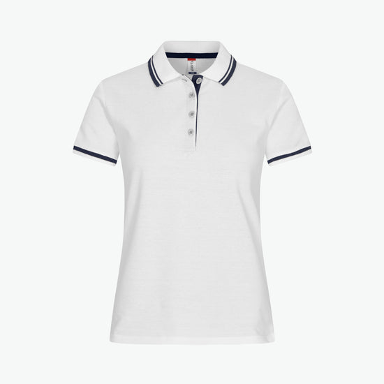 Clique Astoria Polo - Wit Polo Dames Clique XS