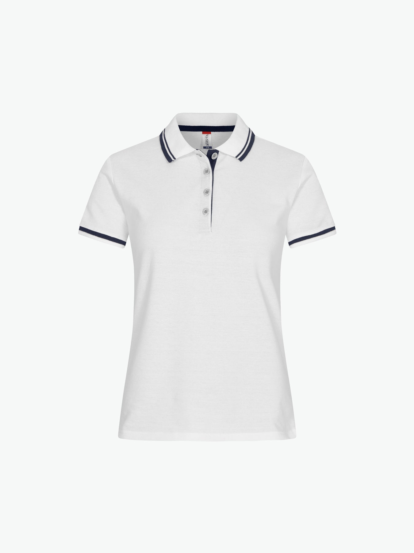 Clique Astoria Polo - Wit Polo Dames Clique XS