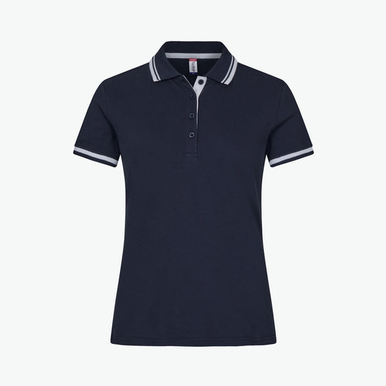 Clique Astoria Polo - Dark Navy Polo Dames Clique XS