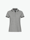Clique Astoria Polo - Grijsmelange Polo Dames Clique XS