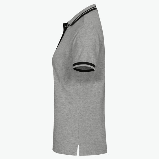 Clique Astoria Polo - Grijsmelange Polo Dames Clique