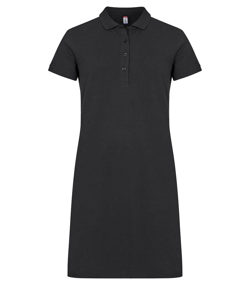 Clique Marietta Polo - Zwart PoloJurk Clique XS