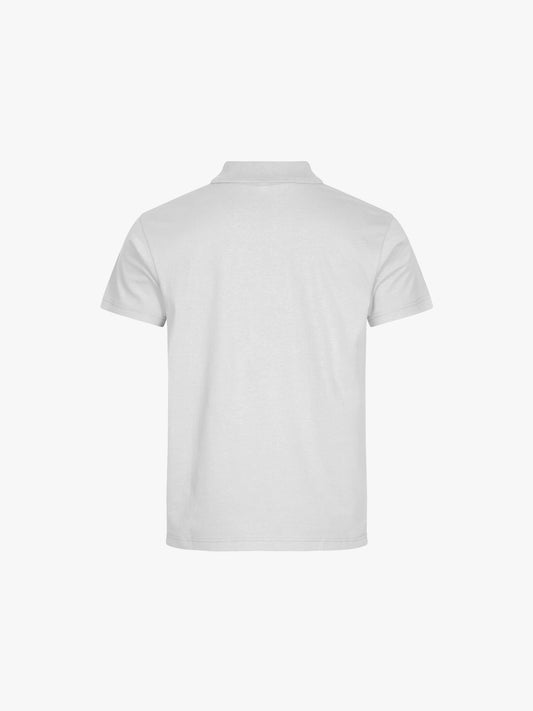 Clique Single Jersey Polo - Wit Polo Clique