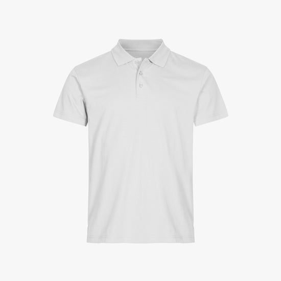 Clique Single Jersey Polo - Wit Polo Clique XS