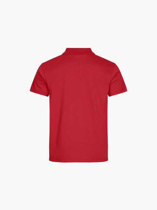 Clique Single Jersey Polo - Rood Polo Clique