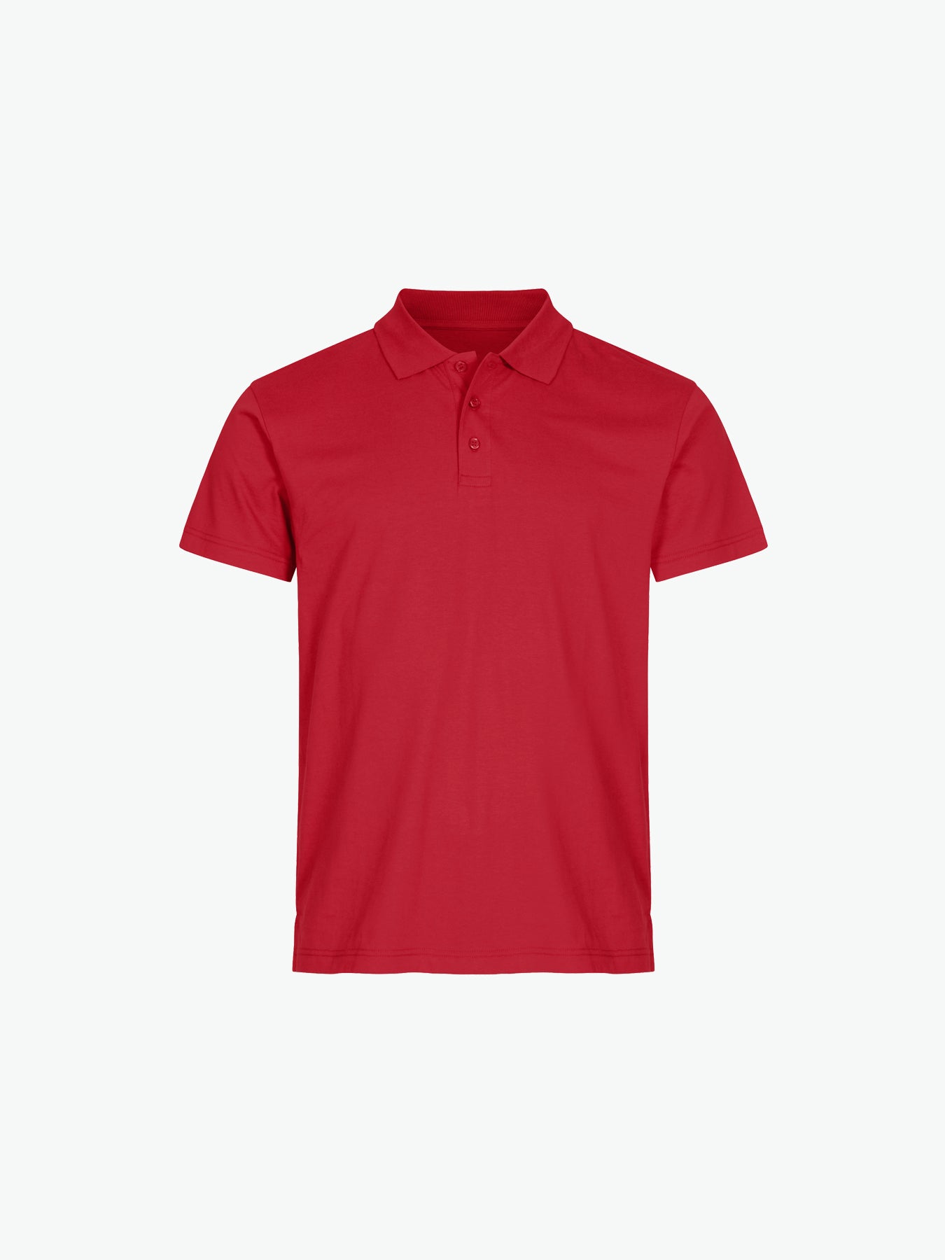 Clique Single Jersey Polo - Rood Polo Clique XS