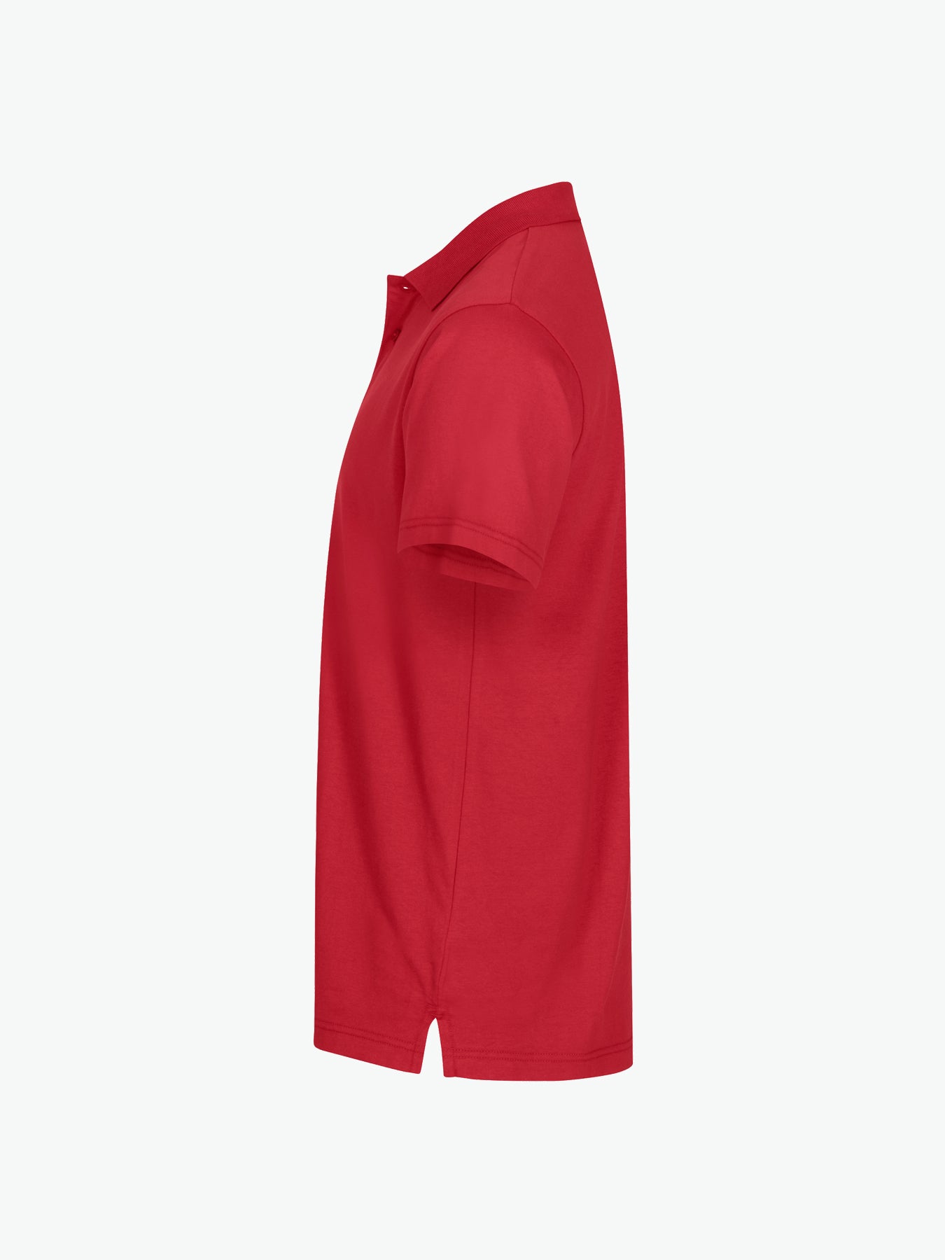 Clique Single Jersey Polo - Rood Polo Clique