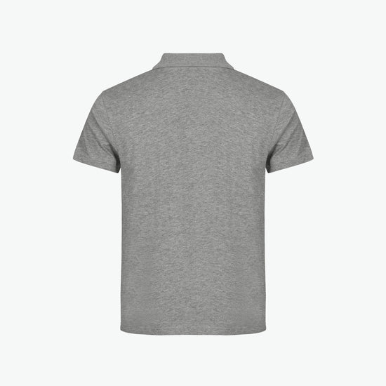 Clique Single Jersey Polo - Grijsmelange Polo Clique
