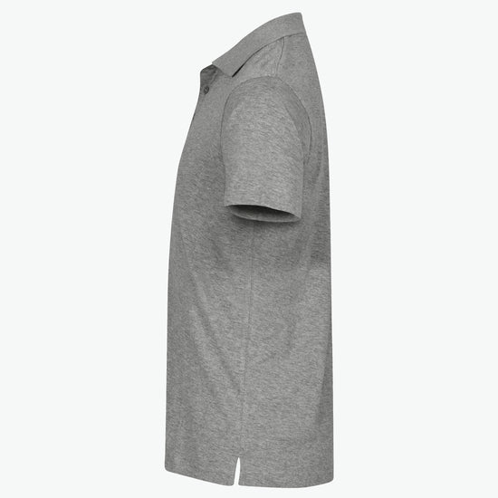 Clique Single Jersey Polo - Grijsmelange Polo Clique