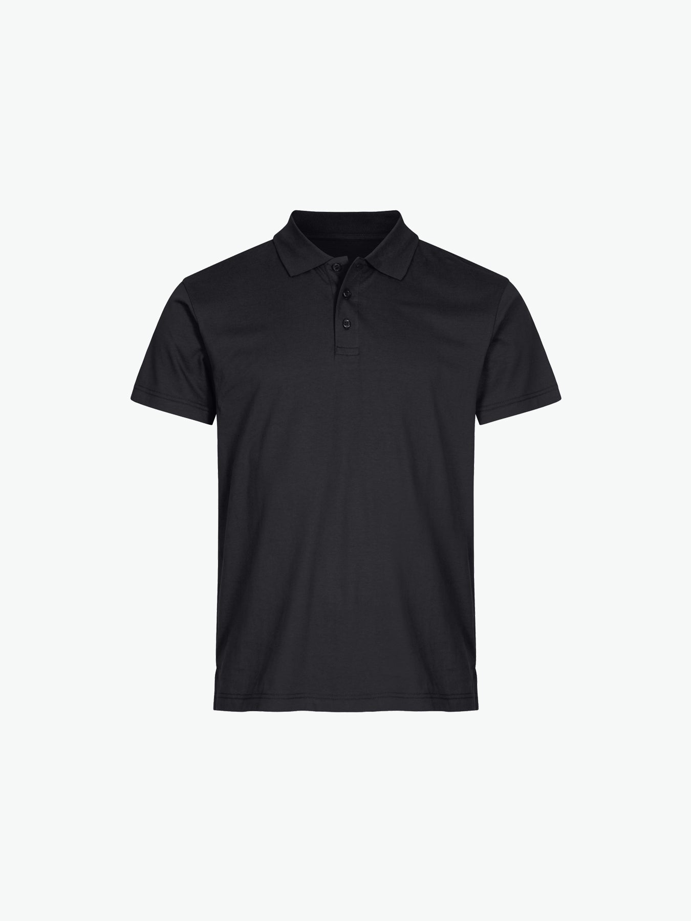 Clique Single Jersey Polo - Zwart Polo Clique XS