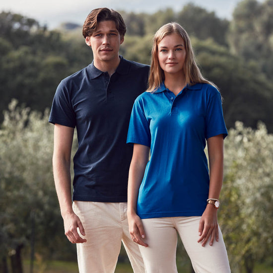 Clique Single Jersey Polo - Wit Polo Clique