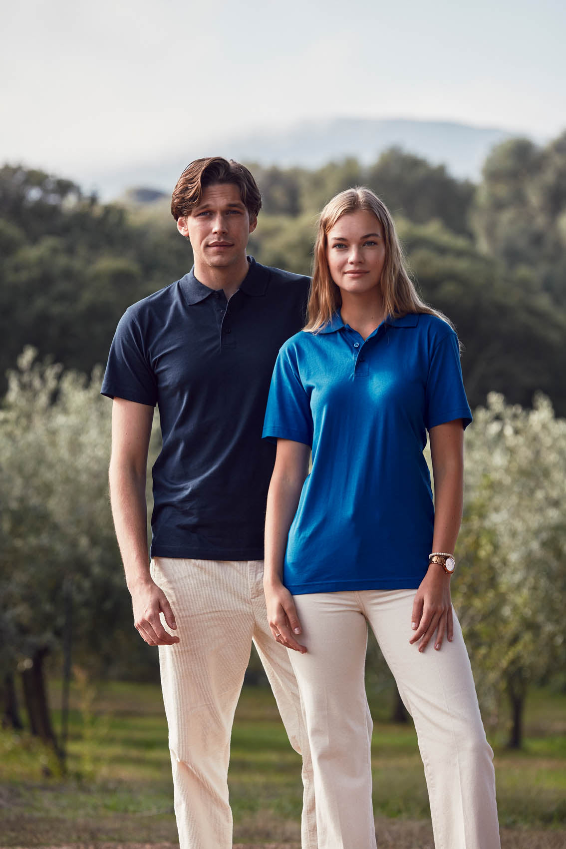 Clique Single Jersey Polo - Wit Polo Clique