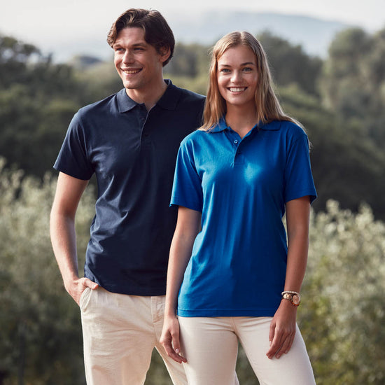 Clique Single Jersey Polo - Wit Polo Clique