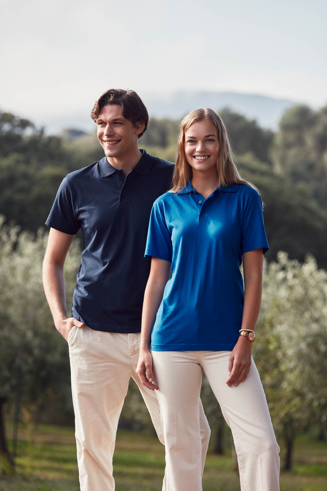 Clique Single Jersey Polo - Wit Polo Clique