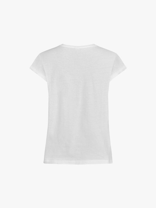 Clique Fashion Top Women - Wit T-Shirt Dames Clique