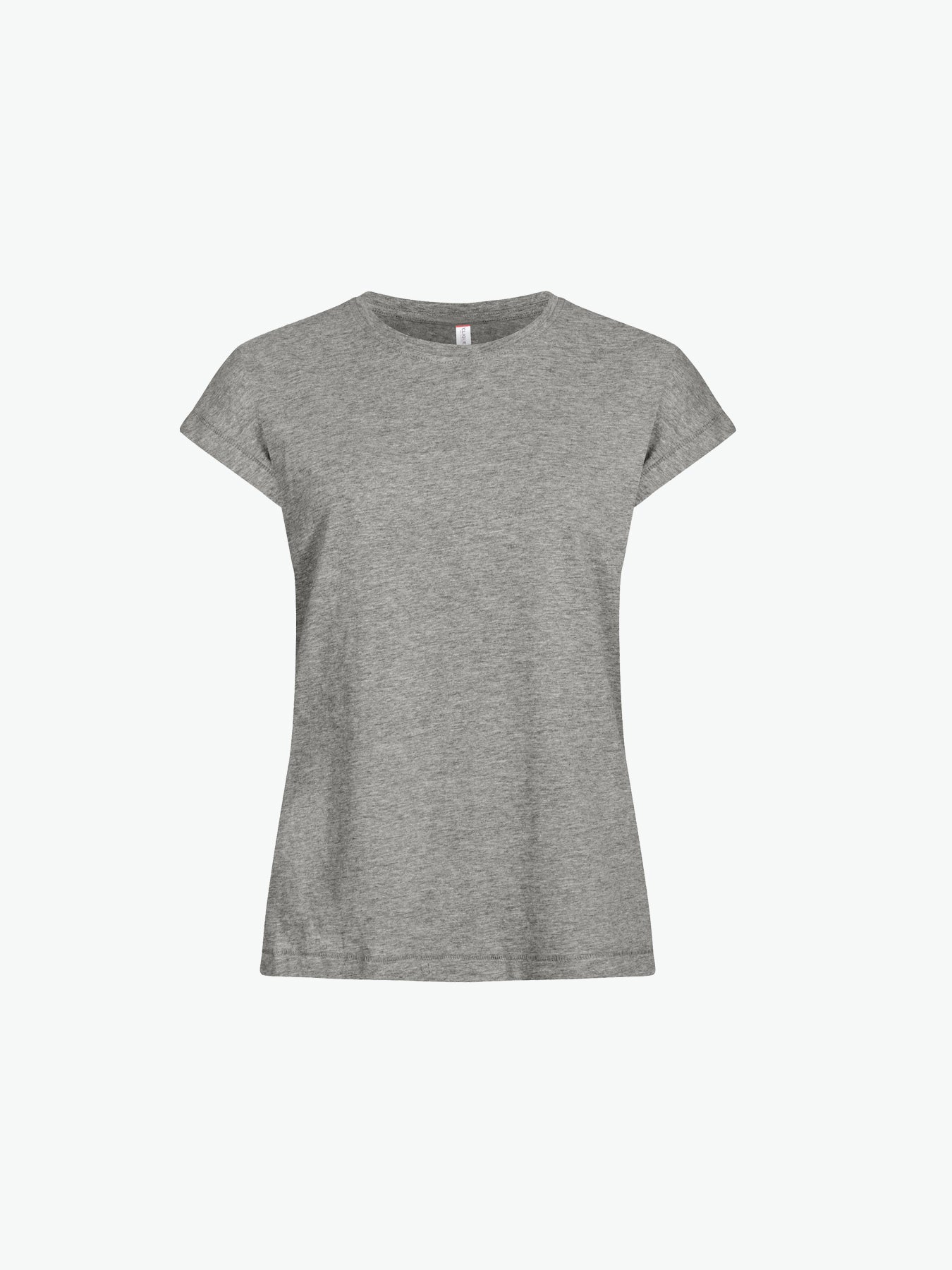 Clique Fashion Top Women - Grijsmelange T-Shirt Dames Clique XS