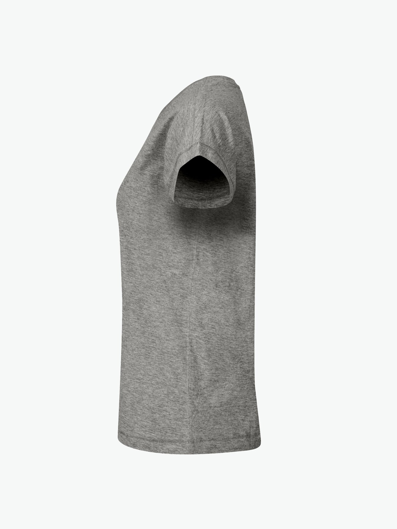 Clique Fashion Top Women - Grijsmelange T-Shirt Dames Clique