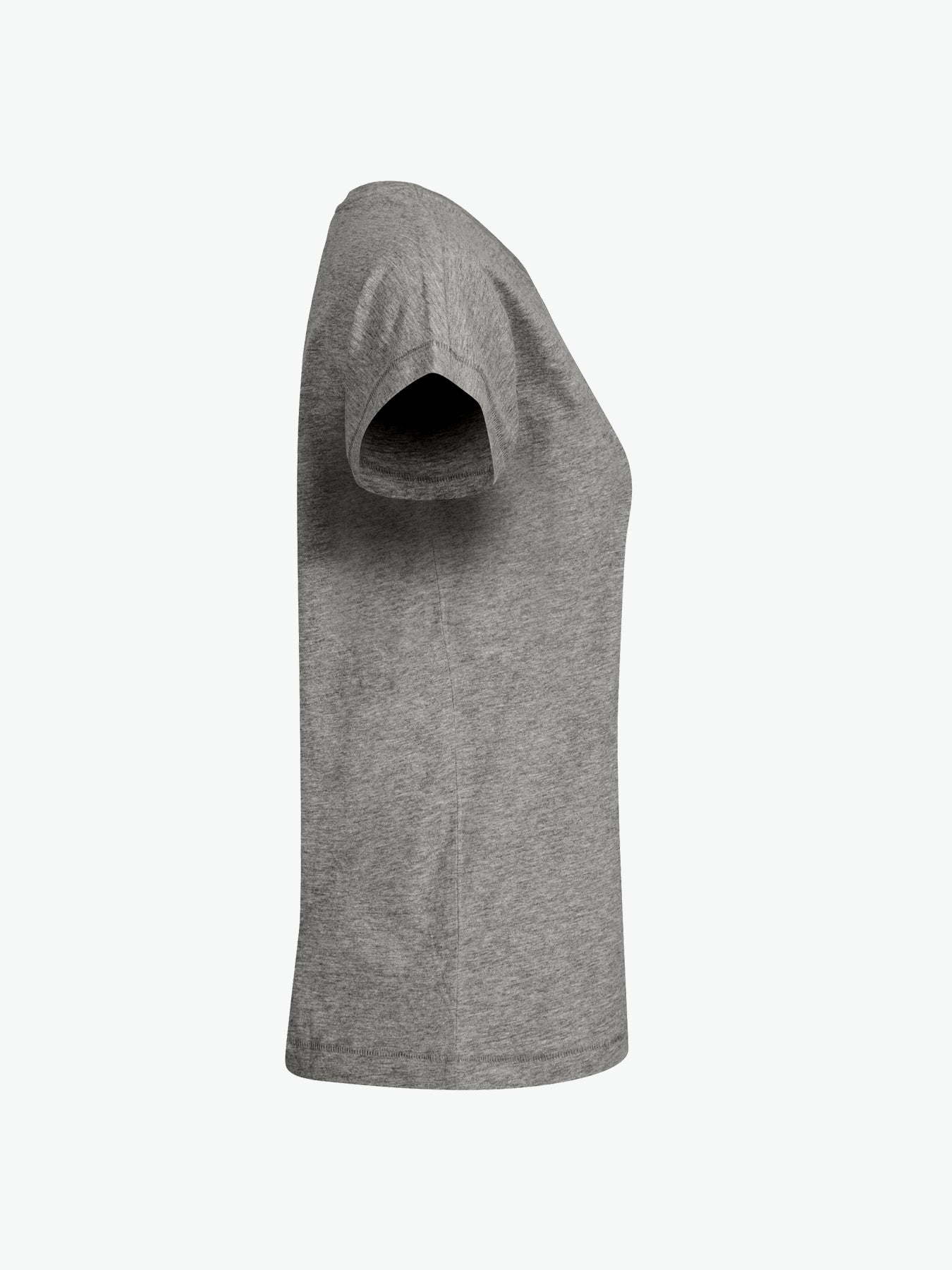 Clique Fashion Top Women - Grijsmelange T-Shirt Dames Clique