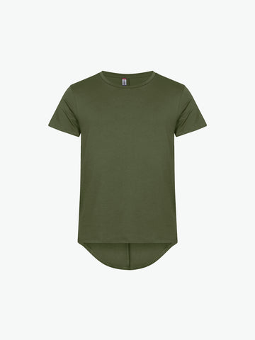 Clique Brooklyn T - Legergroen T-Shirt Clique XS