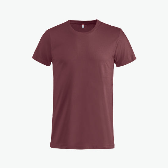 Clique Basic-T - Bordeaux T-Shirt Clique XS