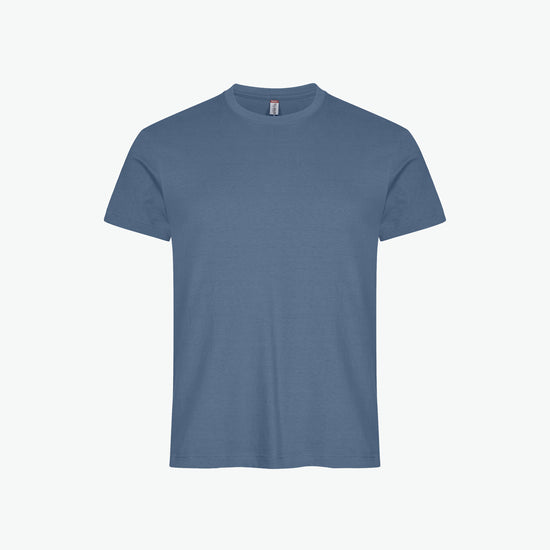Clique Basic-T - Staalblauw T-Shirt Clique XS