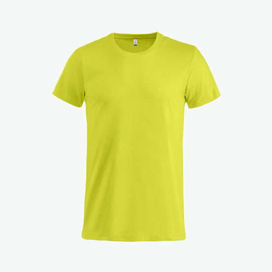 Clique Basic-T - Signaalgroen T-Shirt Clique XS