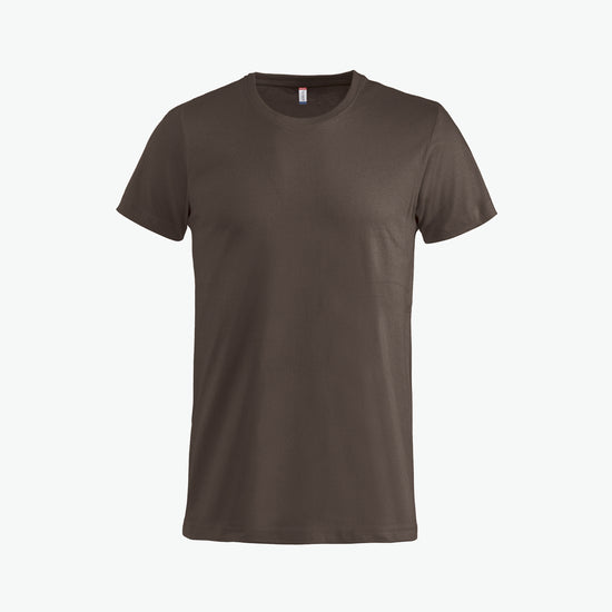 Clique Basic-T - Dark Mocca T-Shirt Clique XS