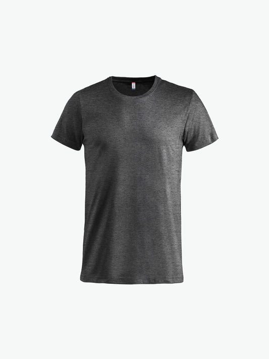 Clique Basic-T - Antraciet Melange T-Shirt Clique XS