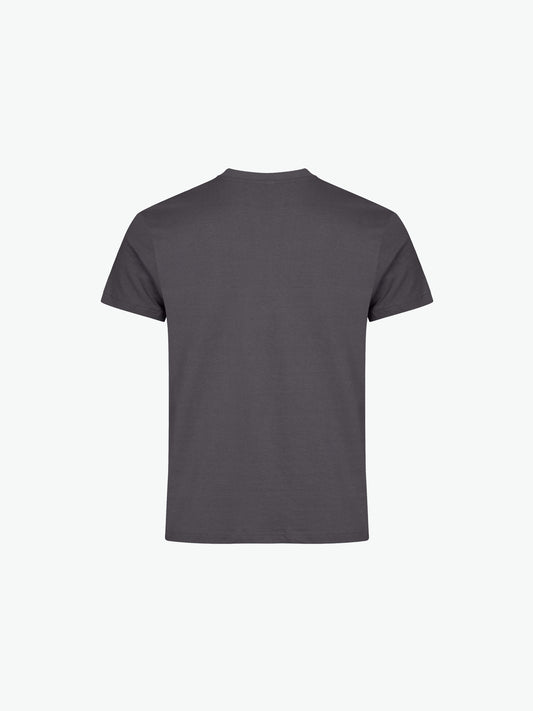 Clique Basic-T - Metaalgrijs T-Shirt Clique