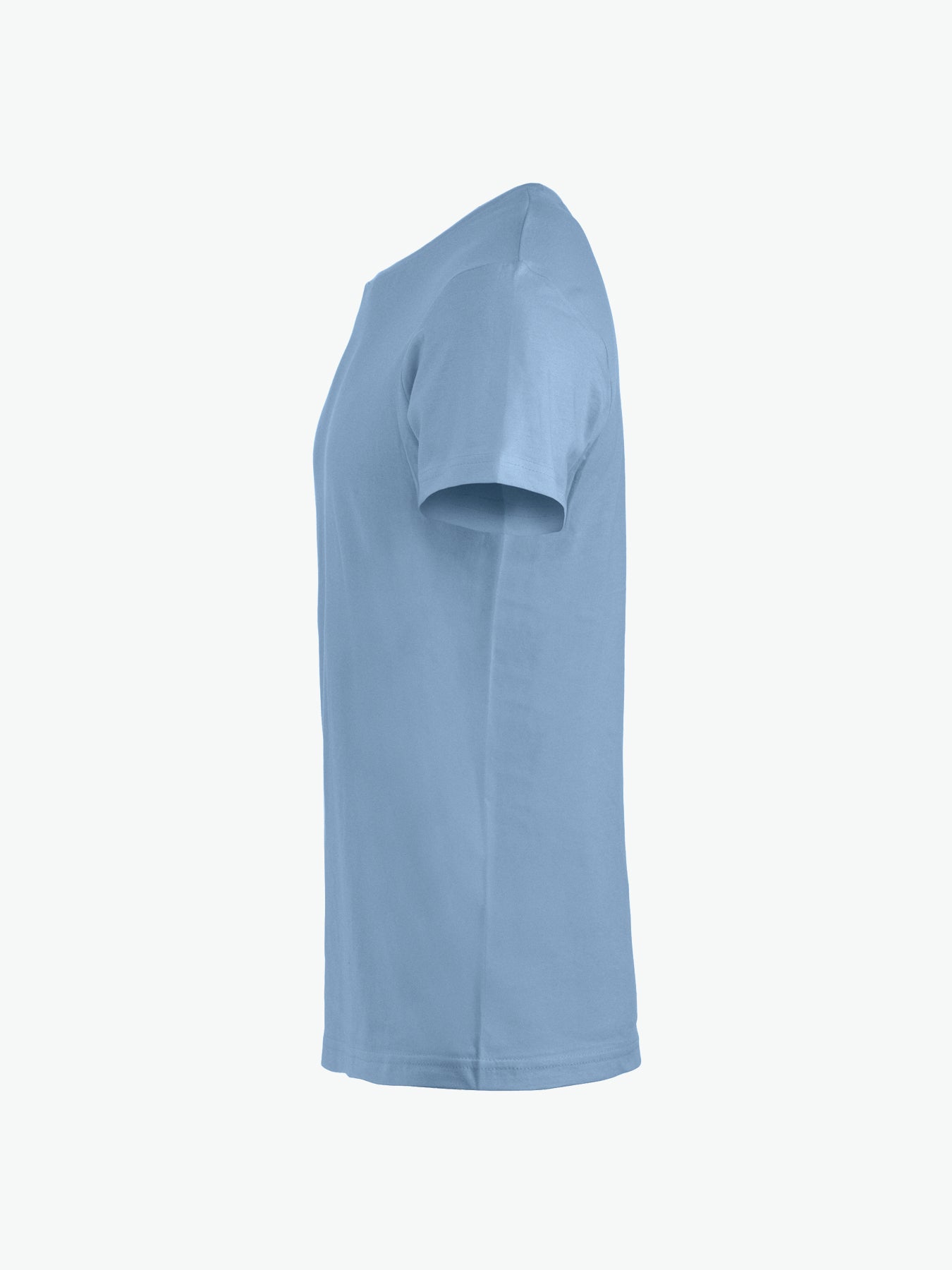 Clique Basic-T - Lichtblauw T-Shirt Clique