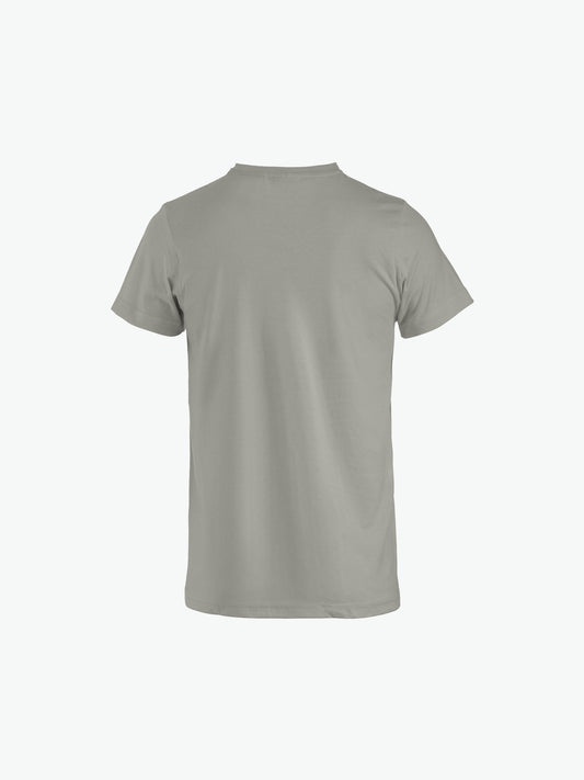 Clique Basic-T - Zilvergrijs T-Shirt Clique