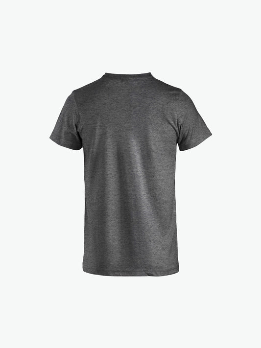 Clique Basic-T - Antraciet Melange T-Shirt Clique
