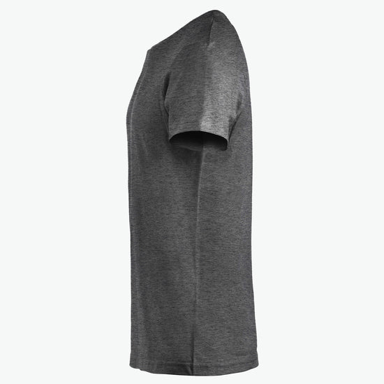 Clique Basic-T - Antraciet Melange T-Shirt Clique