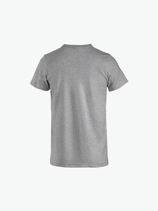 Clique Basic-T - Grijsmelange T-Shirt Clique