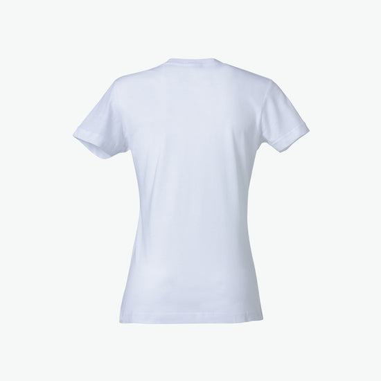 Clique Basic-T Women - Wit T-Shirt Dames Clique