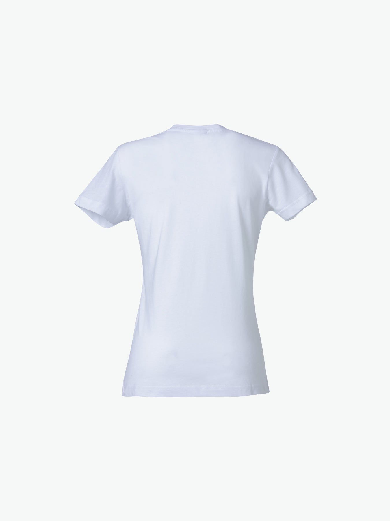 Clique Basic-T Women - Wit T-Shirt Dames Clique