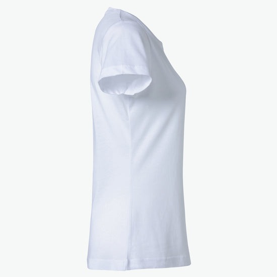 Clique Basic-T Women - Wit T-Shirt Dames Clique