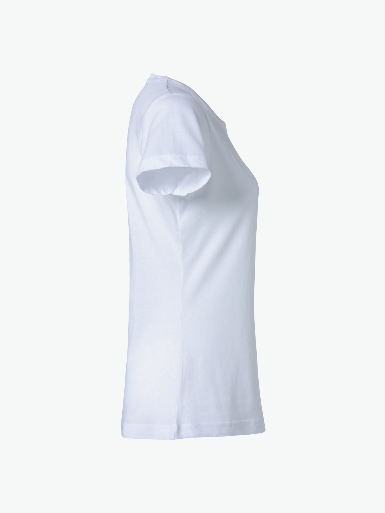 Clique Basic-T Women - Wit T-Shirt Dames Clique