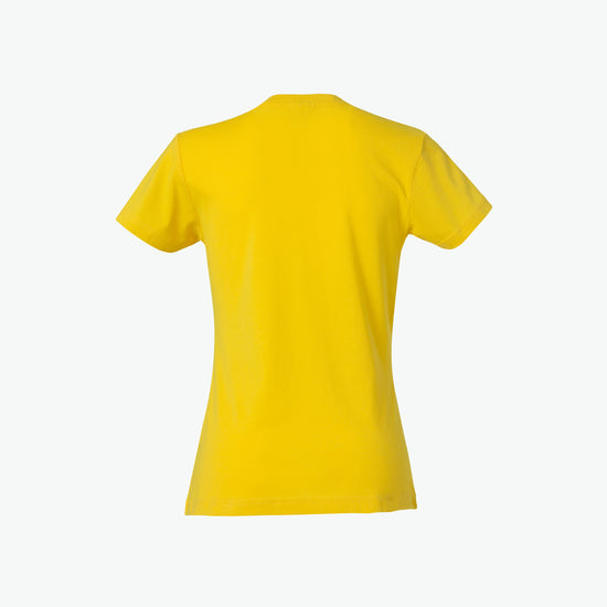 Clique Basic-T Women - Lemon T-Shirt Dames Clique