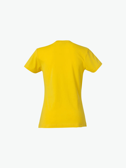 Clique Basic-T Women - Lemon T-Shirt Dames Clique