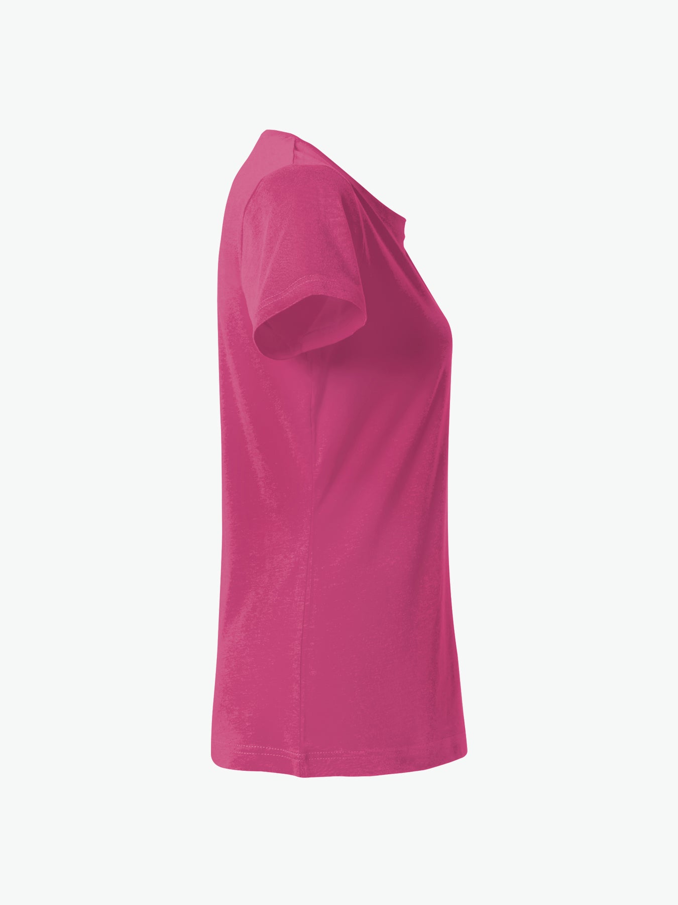 Clique Basic-T Women - Helder Kersen T-Shirt Dames Clique